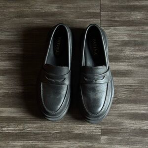 Patina Portland Leather Chunky Loafers